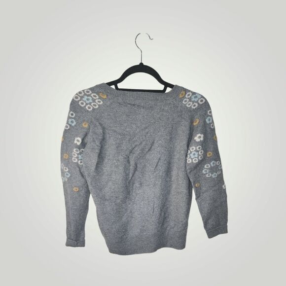 Lang Man Dushi floral wool sweater size 120 - Picture 2 of 11